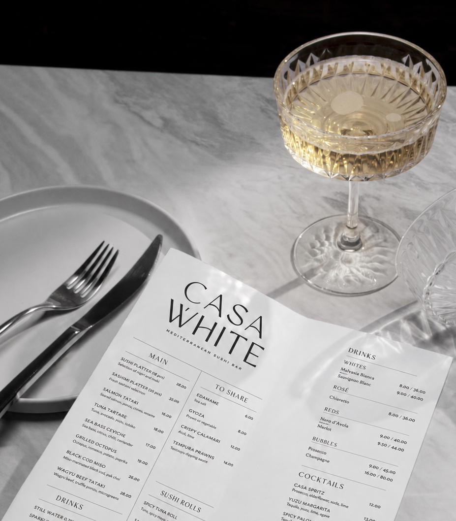 CASA WHITE / Visual identity